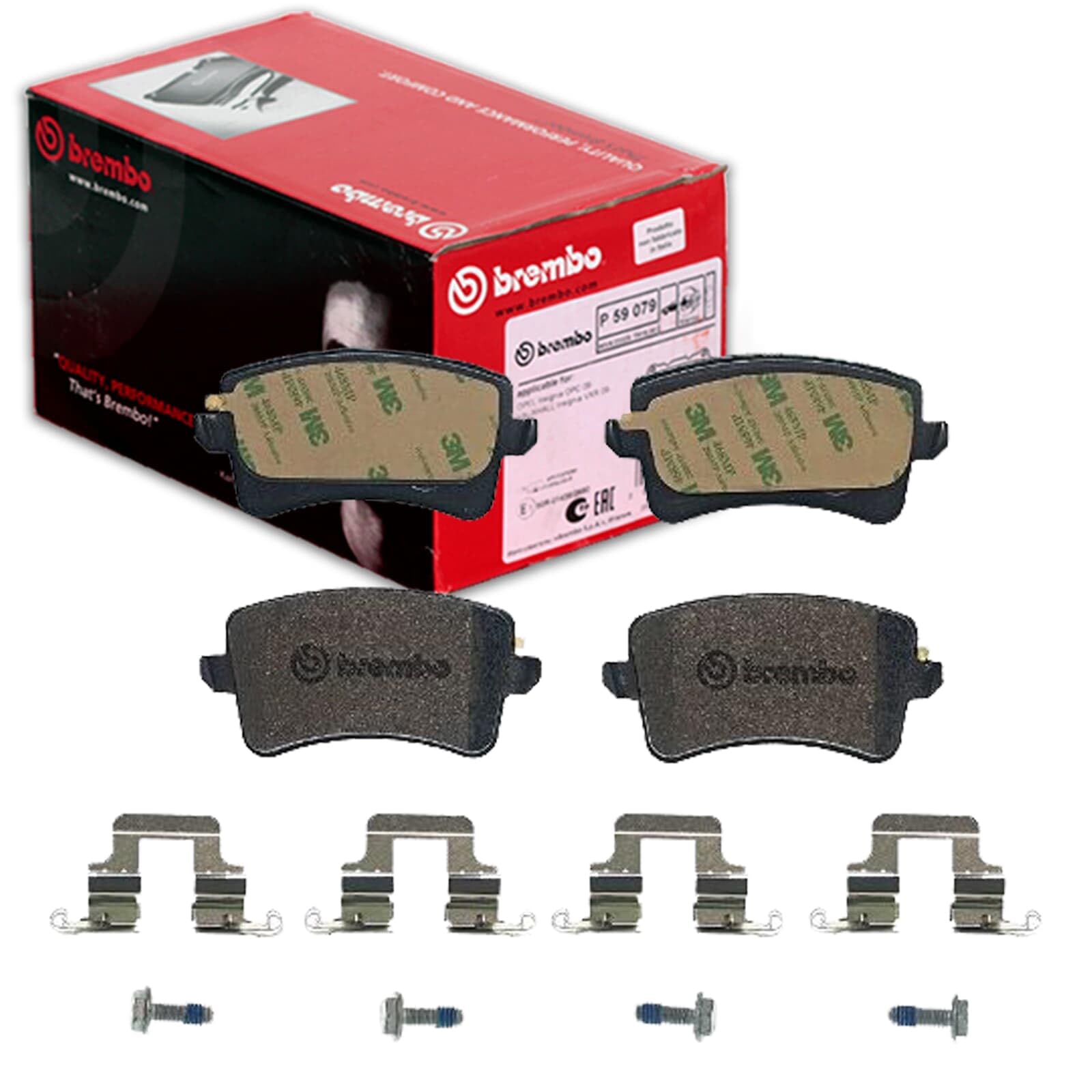 Brembo P 85 099X - Pastilla de freno