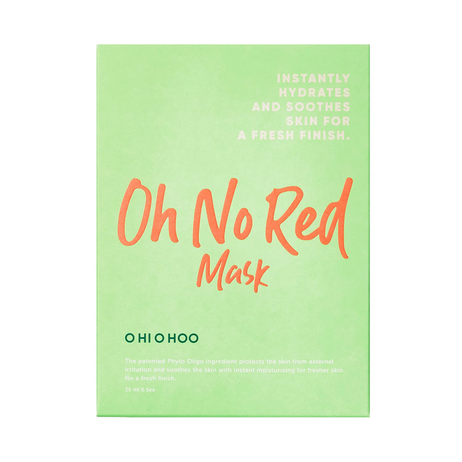 Buy OHIOHOO Oh No Red Mask 5 Sheet Acneprone skin, Korean Skincare