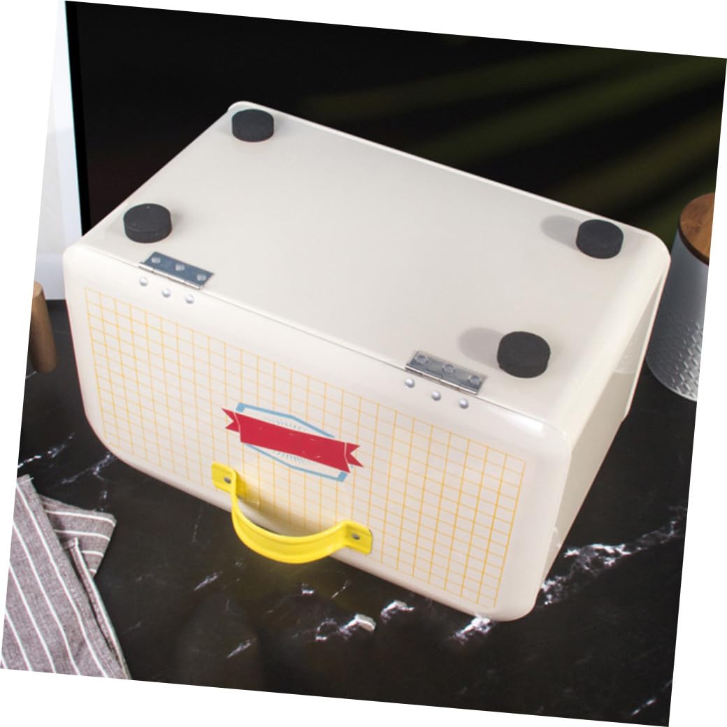 BESTonZON Boîte à Avec Couvercle Organisateur De Cuisine Rétro Pour Et Gâteaux Capacité Pour Maison Et Boulangerie