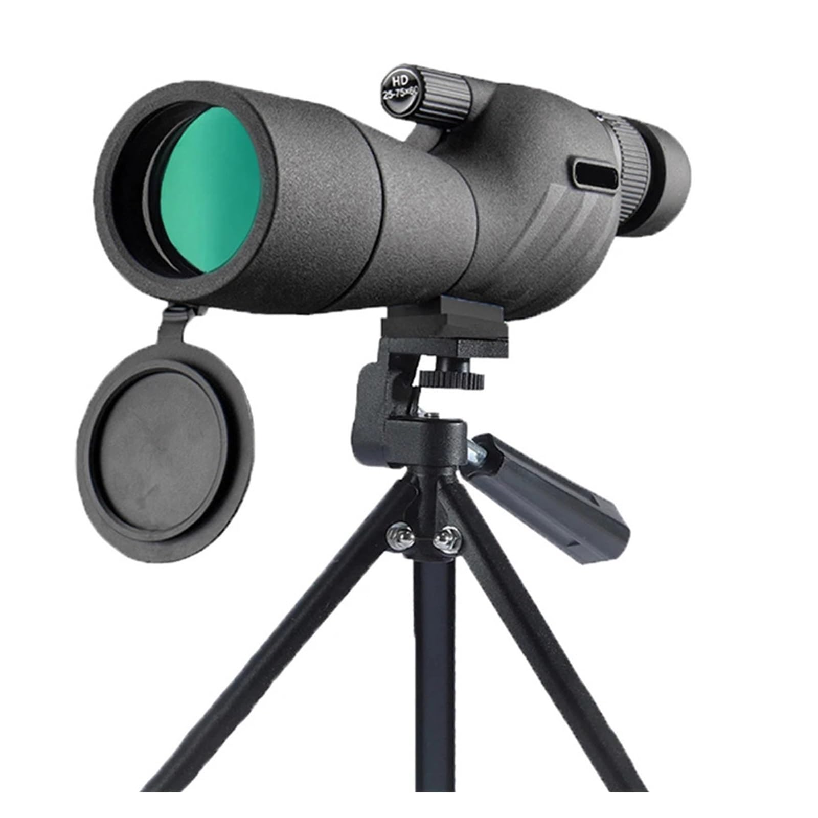 Jumelles De Télescope À Zoom Puissant 25-75x60 Bak4 FMC Étanche avec Trépied for Observation des Oiseaux Grossissement Net