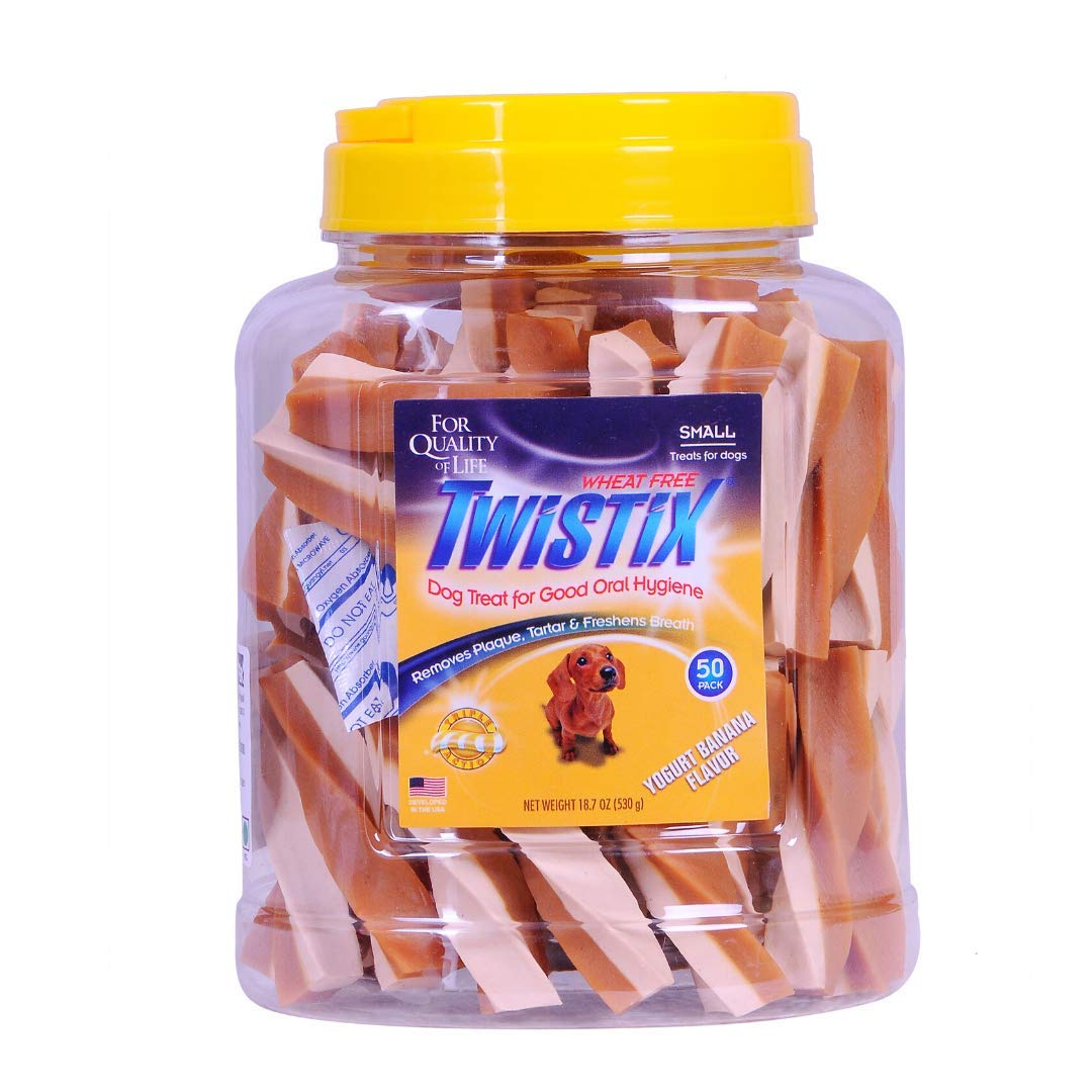 Petsy - Twistix Canister Yogurt Banana Small - 50 Sticks (B08C7P8VKL) Amazon Price History, Amazon Price Tracker