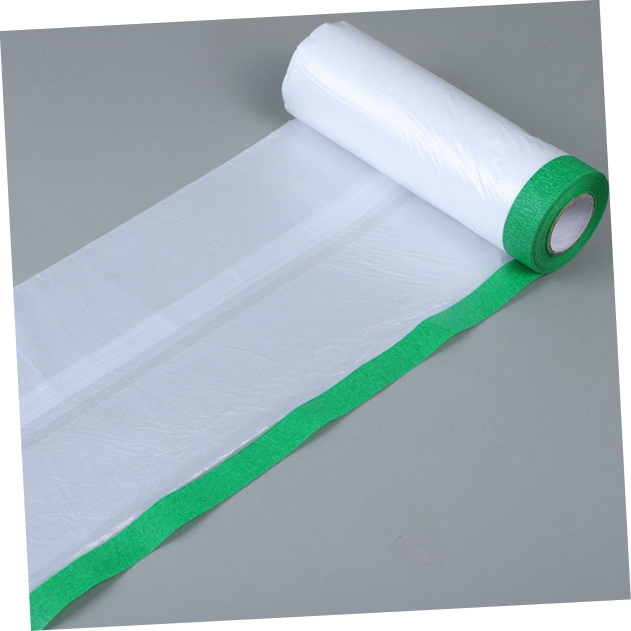 KALLORY Automotive Protective Film 1 Roll, White Plastic Masking Paper