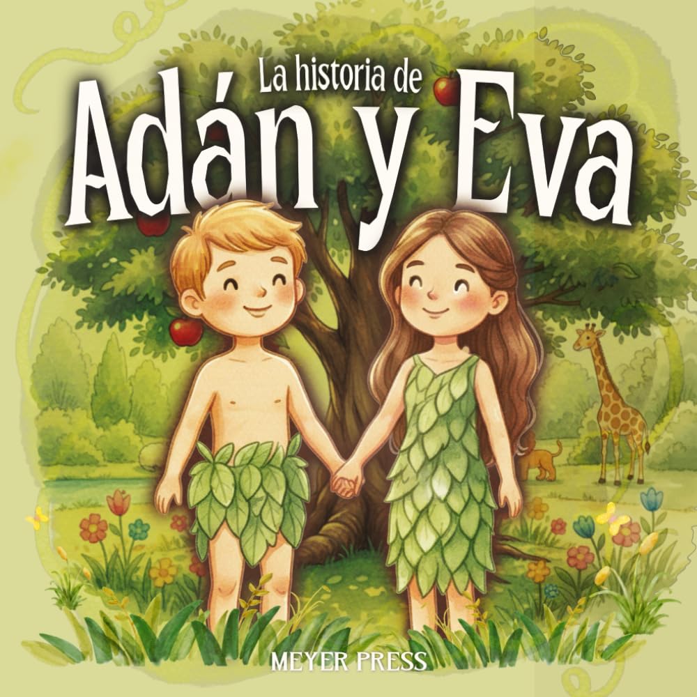 La historia de Adán y Eva: La Biblia para Niños en Español, una Colección Cuentos Bíblicos con Ilustraciones (spanish children's bible)