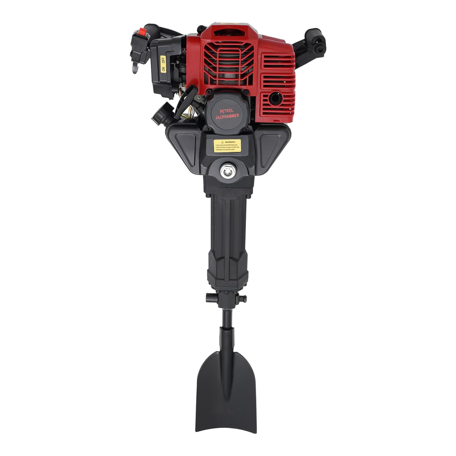52CC 2-Takt Benzin Gartenbaumgräber handgeführte Baumpflanzschaufel Grabenfräse Garten Baum Bagger luftgekühltem Motor multifunktionale Baumbagger für Bauernhof Baumpflanzung