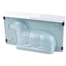 Dr. Oetker Lamb Baking Mould 3D - Full Baking Mould with Non-Stick Coating, Includes 4 Locking Clips, Heat Resistant up to 230 C, Made in Germany