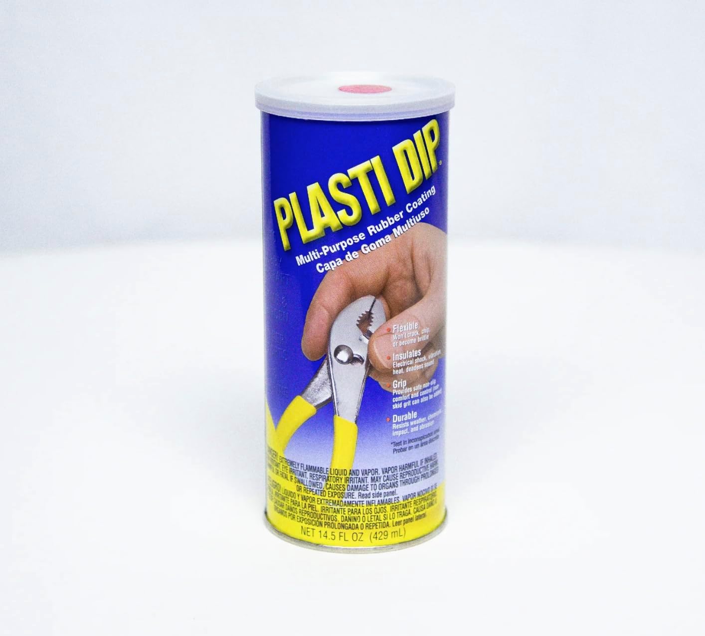 Plasti Dip Red 14.5oz Rubber Coating – Peelable, Flexible Dip-In Can for Tools, Crafts, Automotive, DIY Projects