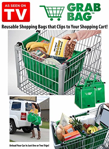 Takestop® Grab Bag Borsa Shopper Spesa Carrello