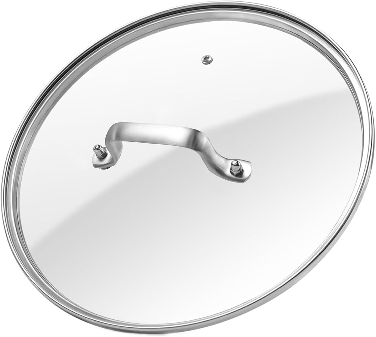 10 Inch Glass Lid for Lodge Cast Iron Skillet, 10"Caraway Frying pan, Calphalon 10 Inch Skillet - Dishwasher Safe