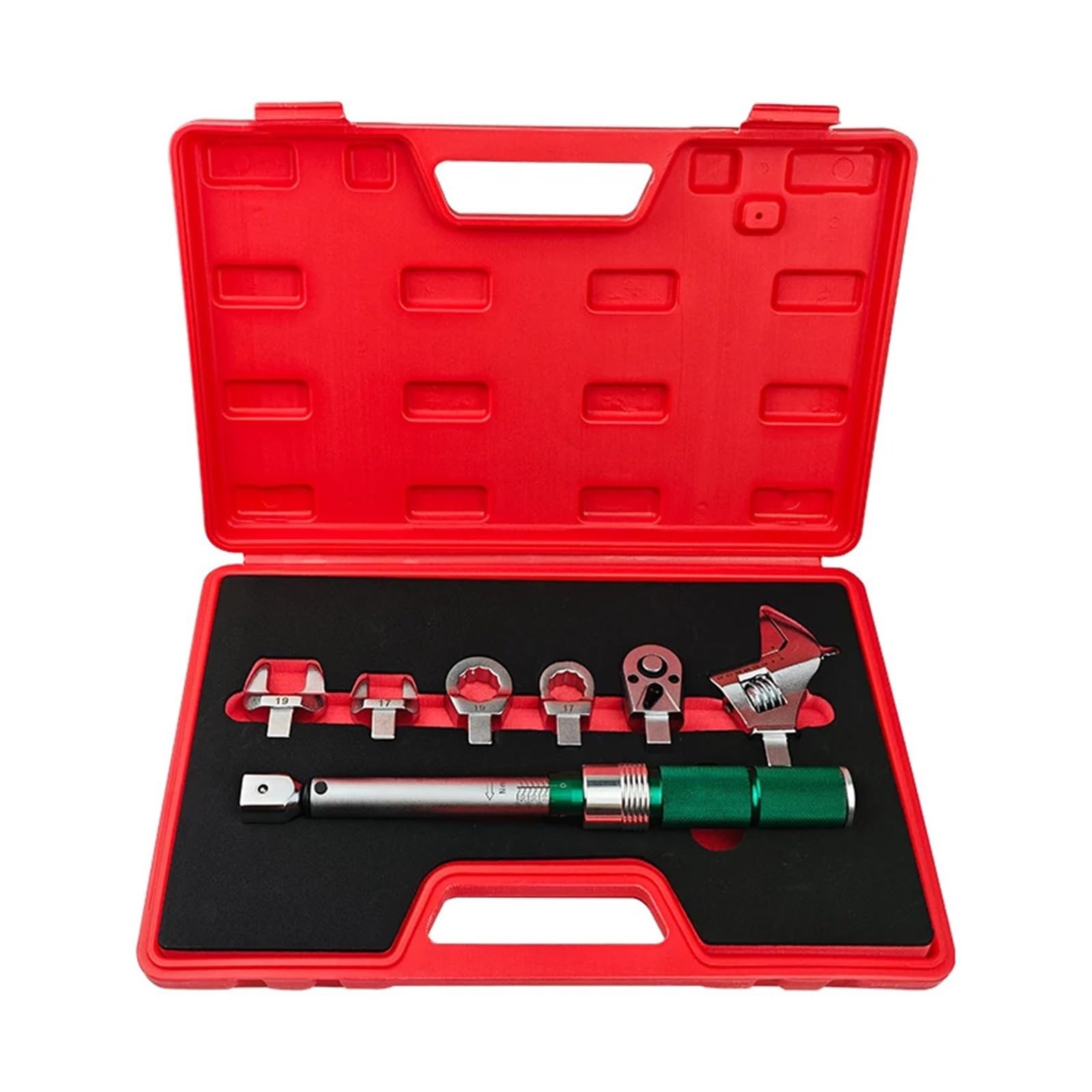 BCXZPPQDL Torque Wrench Set with Rebar, Open End and Torx Heads for Automotive & Bike Repair(TGKR-60)