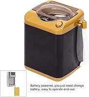 Vista 7 de Voluxe Mini lavadora, máquina de limpieza, lavadora eléctrica, lavadora de hogar para regalo (dorado)