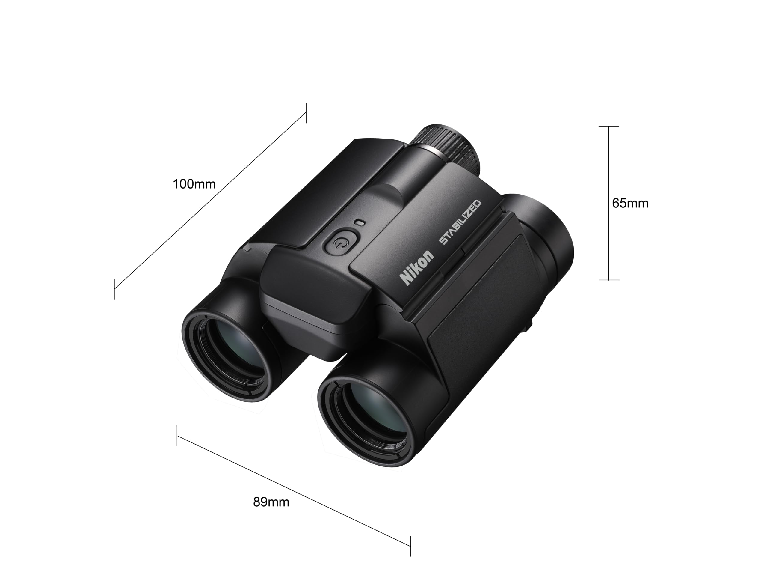 Nikon Fernglas STABILIZED 12X25 S (kompaktes und ultraleichtes Fernglas mit Bildstabilisierung)