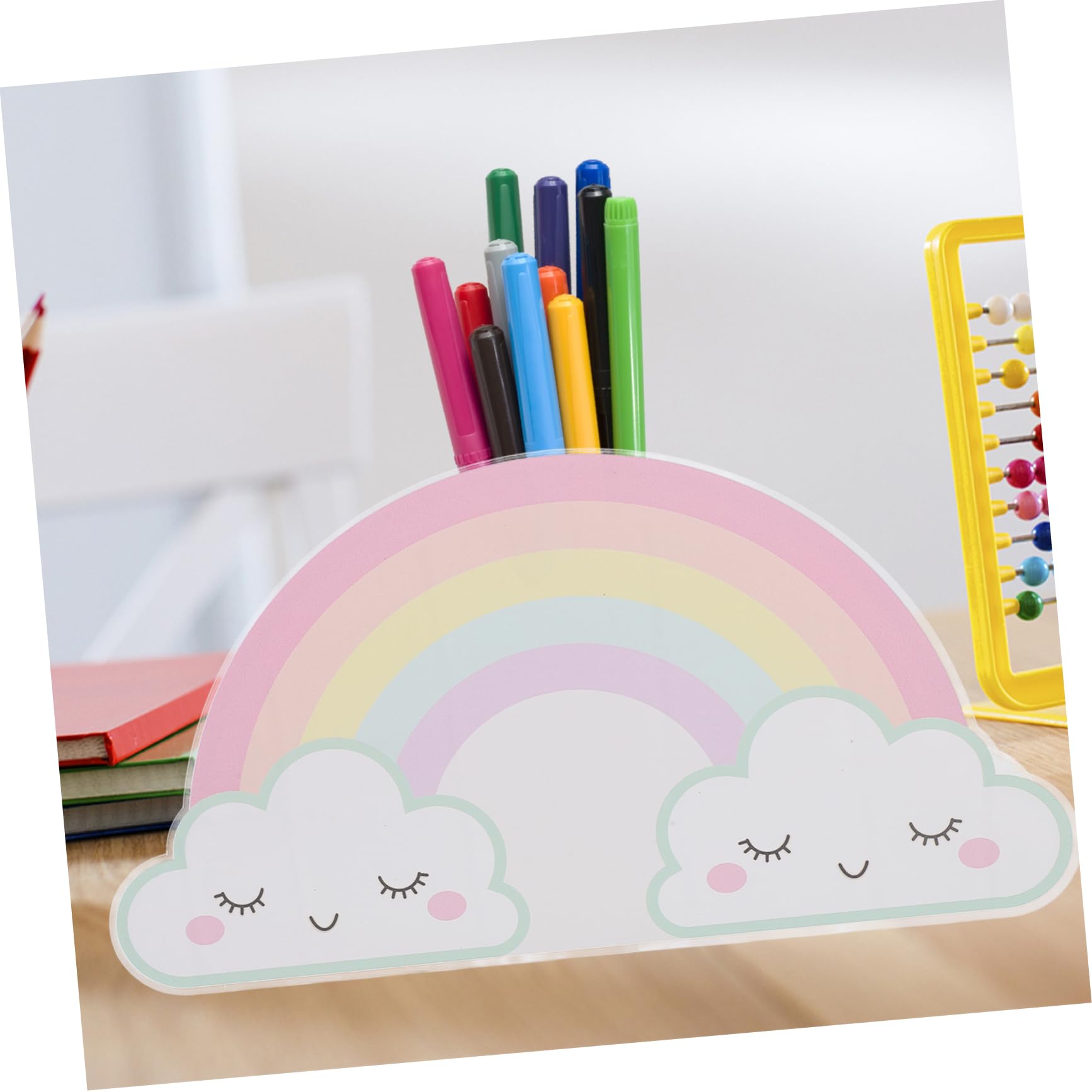 NUOBESTY 4pezzi Portapenne Organizer Per Scrivania Per e Scuola Accessorio Decorativo Per e Aula Per e Insegnanti
