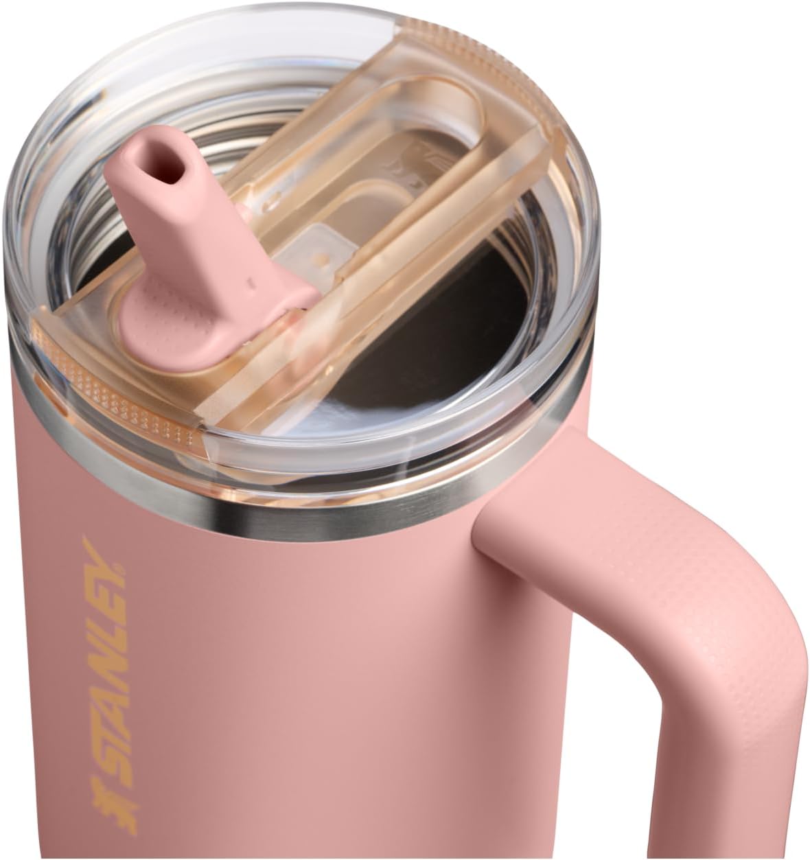 STANLEY Quencher ProTour Flip Straw Tumbler with Leakproof Lid | Built-In Straw & Handle | Cupholder Compatible for Travel | Insulated Stainless Steel Cup | BPA-Free - Image 2