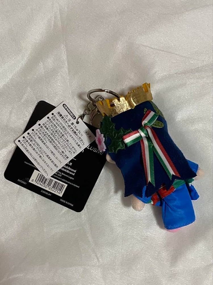 【大阪・関西万博】イタリアパビリオン イタリアちゃん 　ぬいぐるみとキーホルダー Amazon.co.jp: 大阪 関西万博 イタリア館 イタリアちゃん