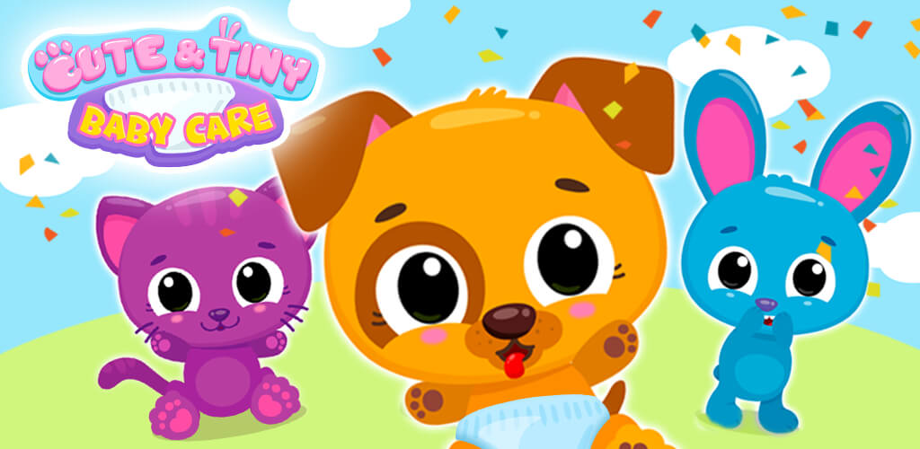 Cute & Tiny Baby Care - My Pet Kitty, Bunny & Puppy