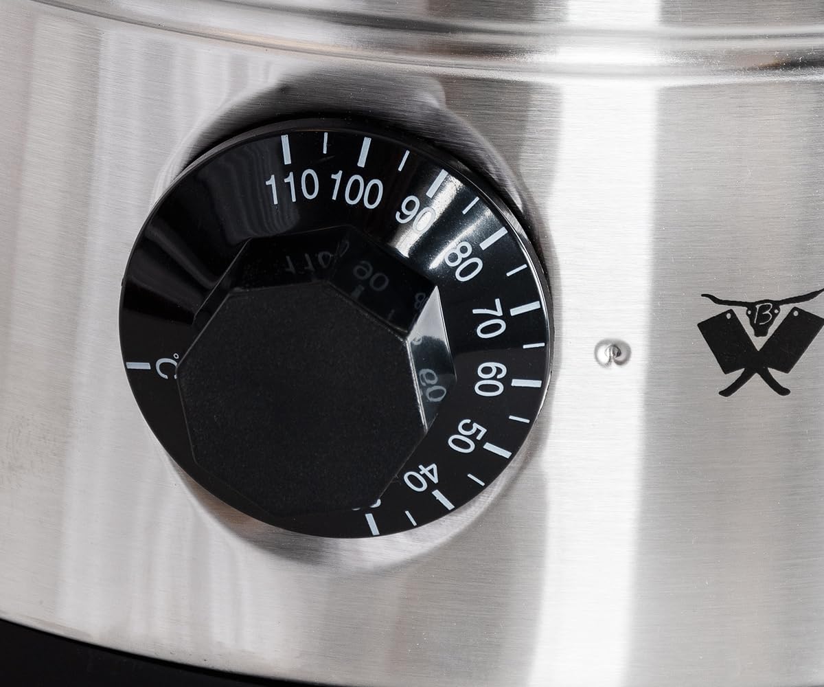 Beeketal 'BGWK10' Gastro Glühweinkocher 10 Liter Volumen mit Füllstandskala, Anit-Tropf Zapfhahn und stufenlos regelbarem Thermostat (30-110 °C), Profi Edelstahl Wasserkocher mit 1500 Watt Leistung