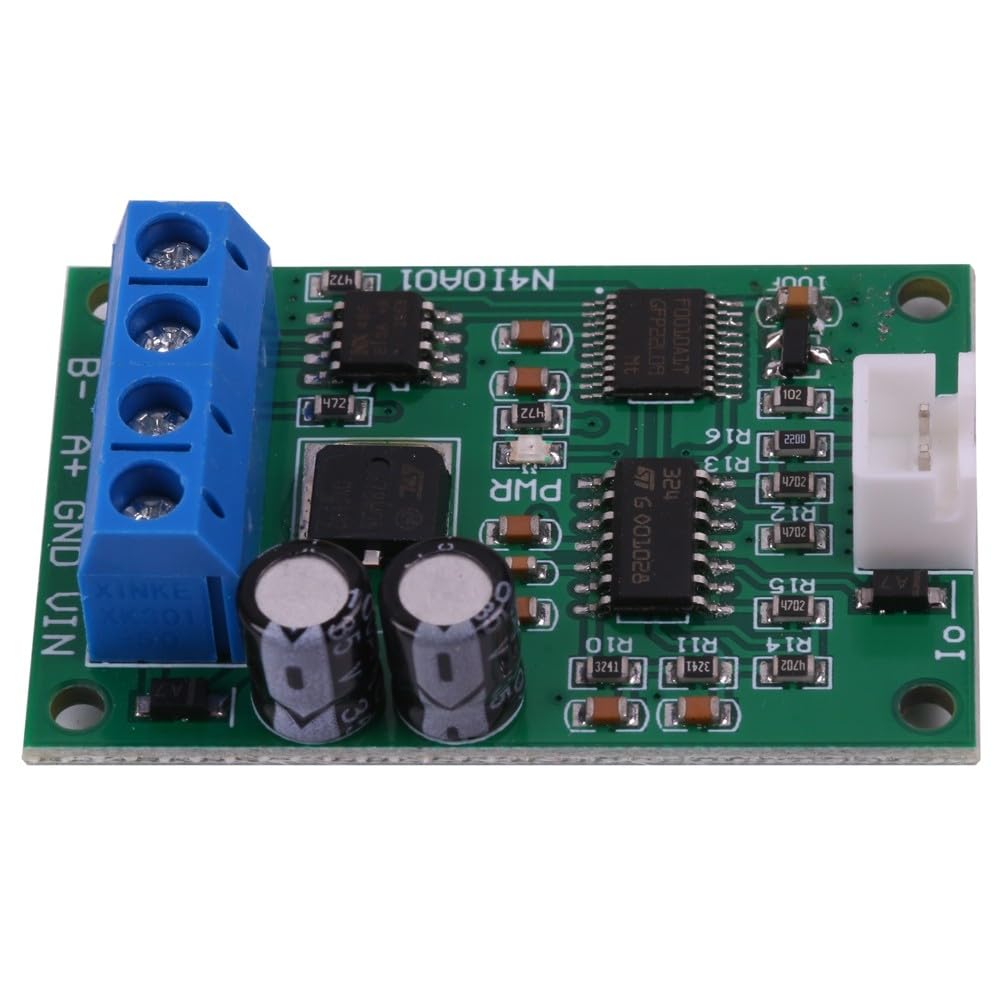 Modulo corrente da RS485 a DAC, DC 12V 24V Convertitore da RS485 a 4-20mA Controllo comando MODBUS RTU