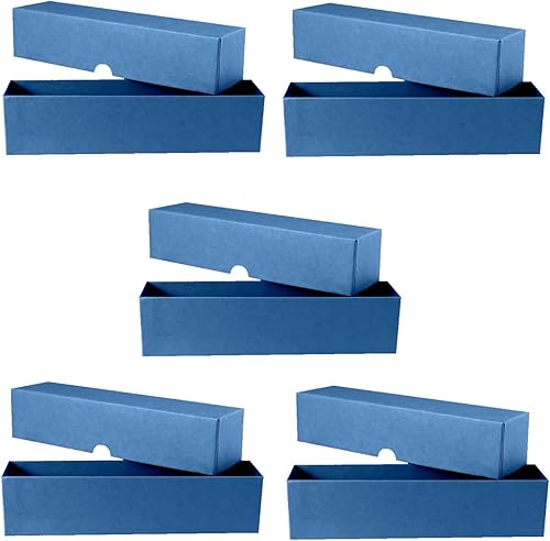 Miniatura 20 de Guardhouse Caja de almacenamiento de una fila de 9 pulgadas para monederos de papel y plástico de 2 pulgadas, paquete de 10 unidades, color rojo