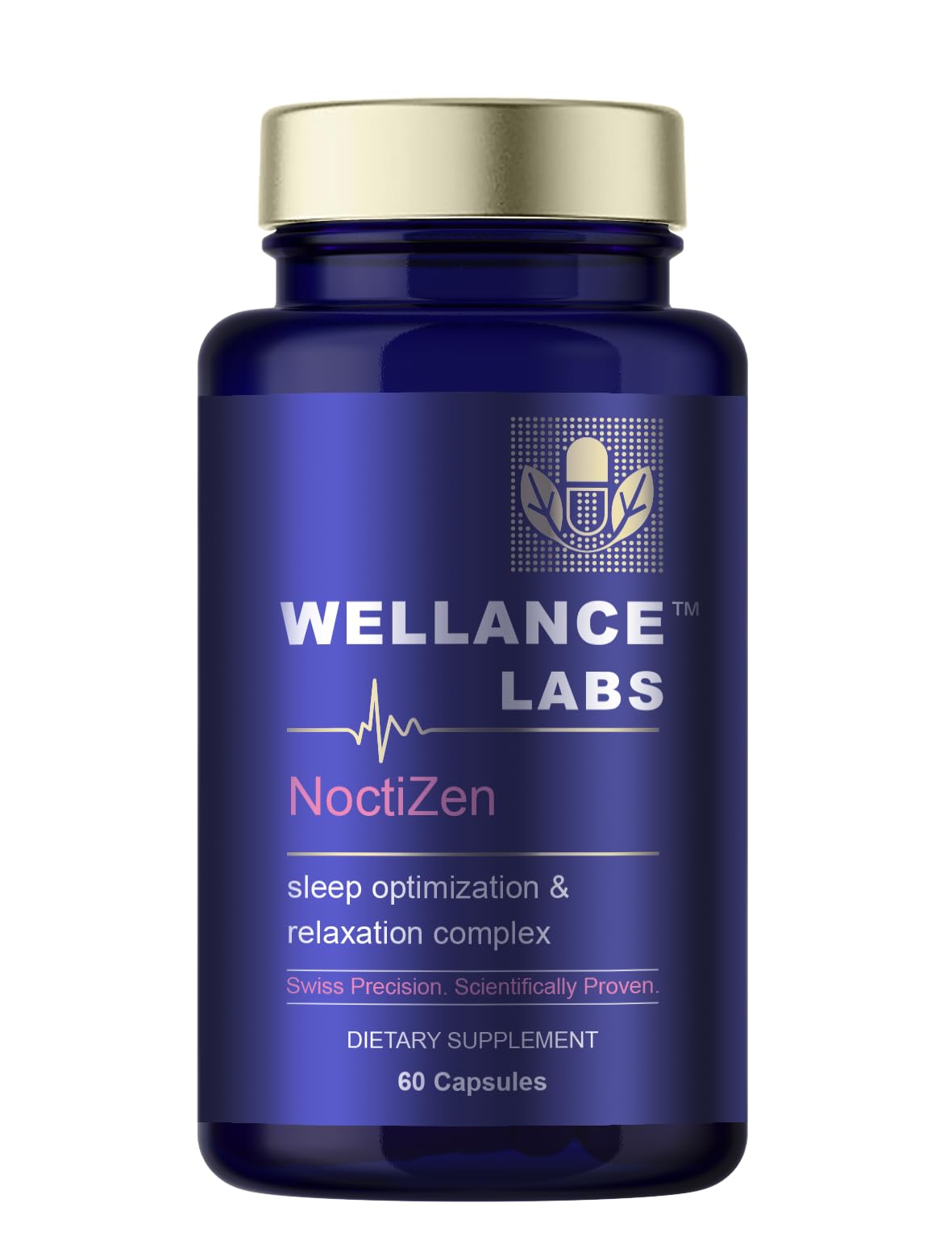 NoctiZen Sleep Support Supplement with Melatonin, Valerian Root, Magnesium