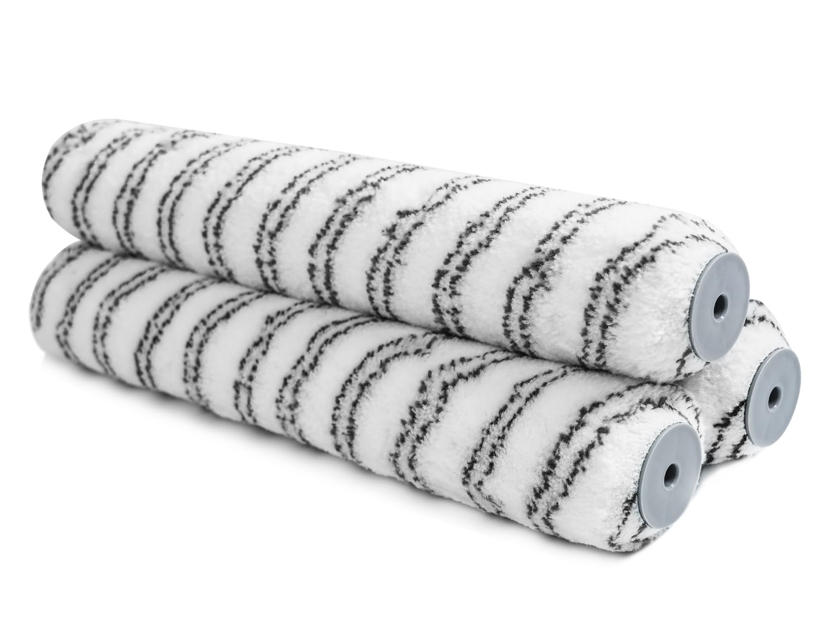 ROLLINGDOG 18 Inch Paint Roller Covers- 18" Paint Roller Sleeves, 3/4"Nap Large Paint Roller Covers for Home Renovation, Wall, Celling, Floor (Pack of 3, Nylon, 1.75" Core Dia)