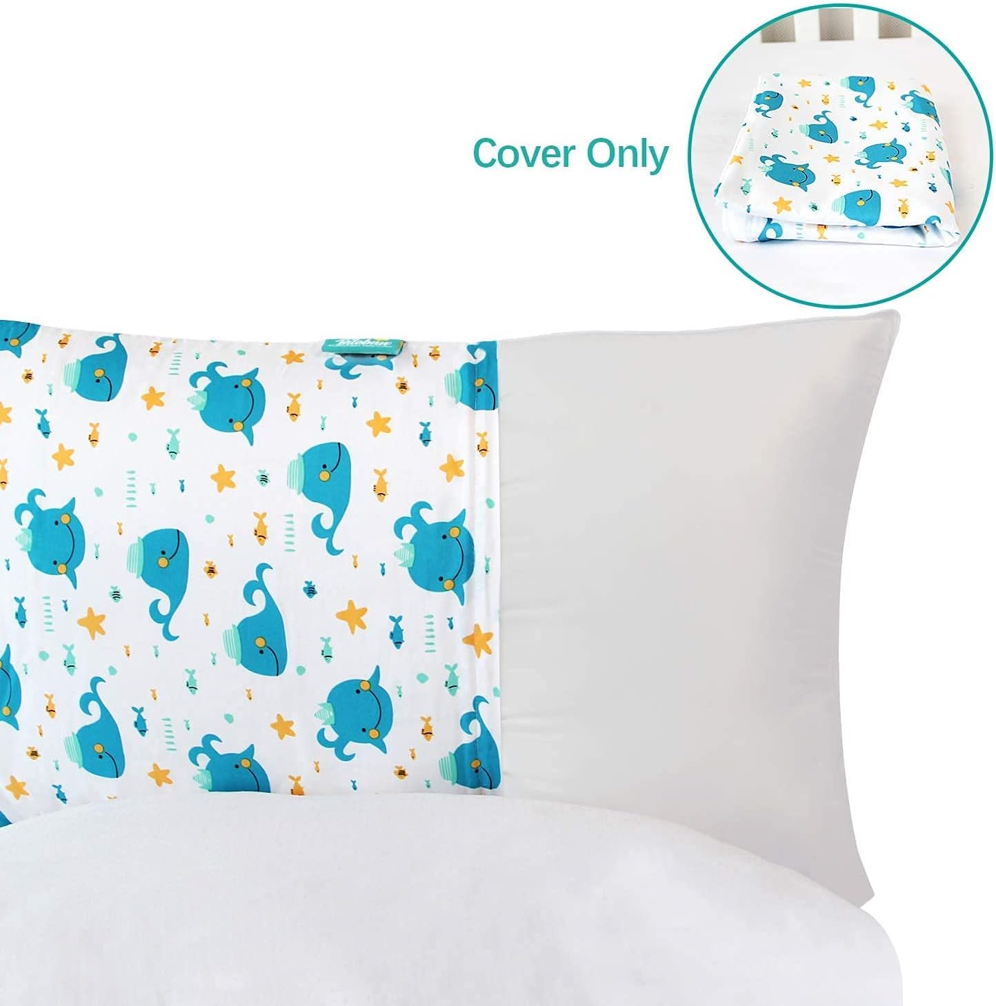 Floor Lounger Cover Non-Slip & Machine Washable Perfect for Pillow Bed Recliners & Reading Watching Time or Slumber Party, Whale (Requires 5 Queen/Standard Pillows) : Home & Kitchen