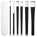 cobee 6 Pcs Ingrown Toenail Removal Kit, Callus Shaver Ingrown Toenail Tool with A Storage Box, Foot Callus Remover Tool Pedicure Knife for Foot Care Dead Skin Corn File Rasp
