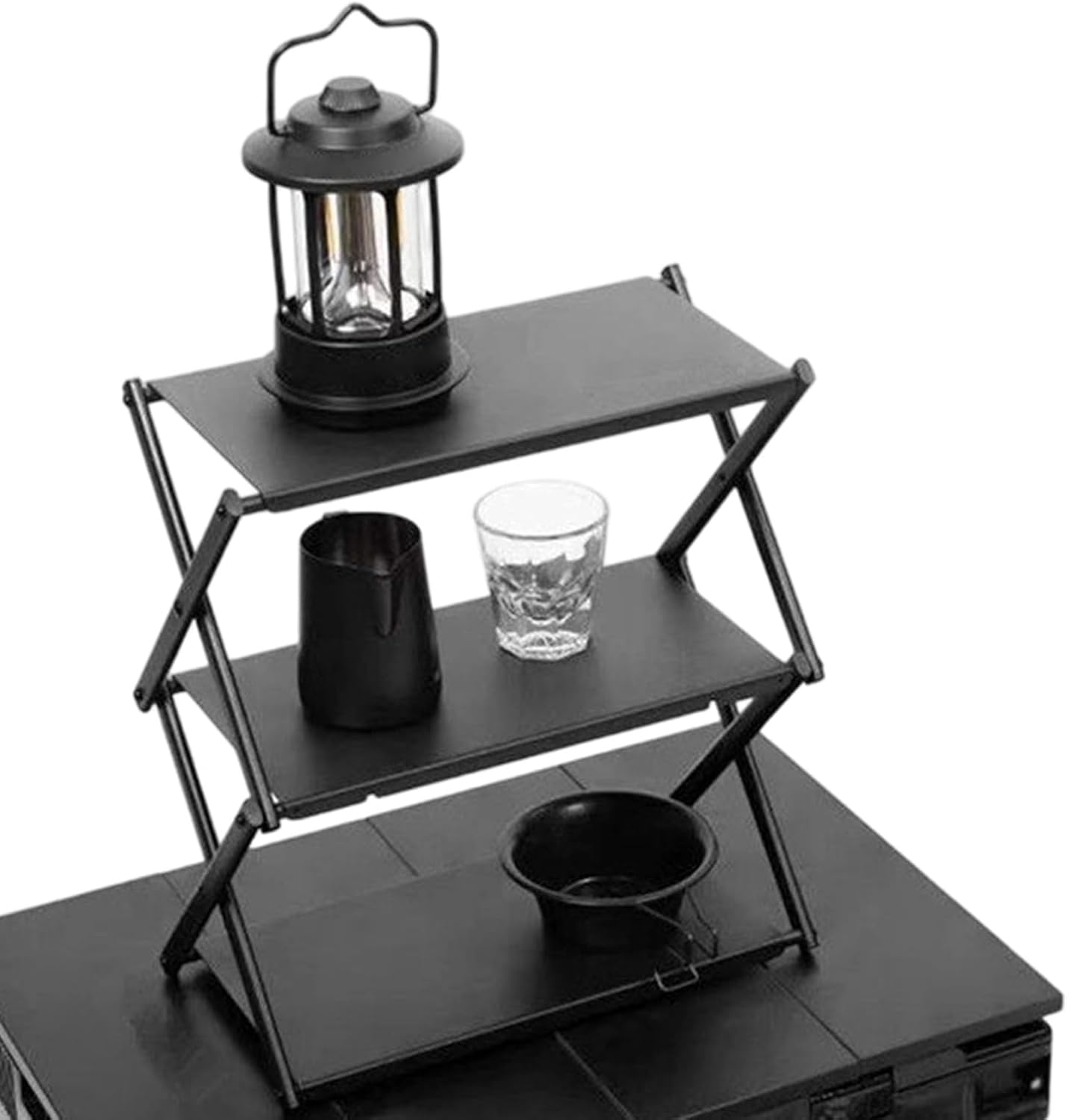 Camping Shelves Compact Folding Retractable Portable Space-Saving Versatile