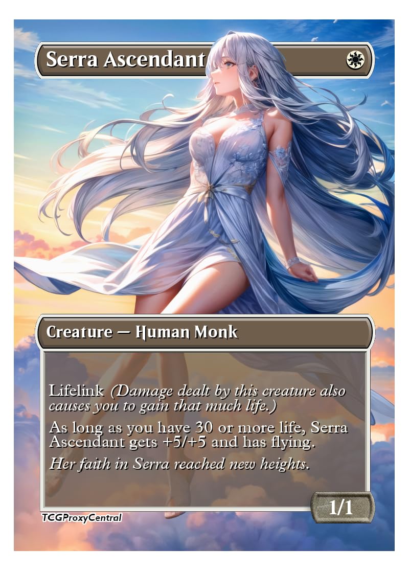 Amazon.com: 4x | Serra Ascendant | Anime | Full Art | Foil or Non