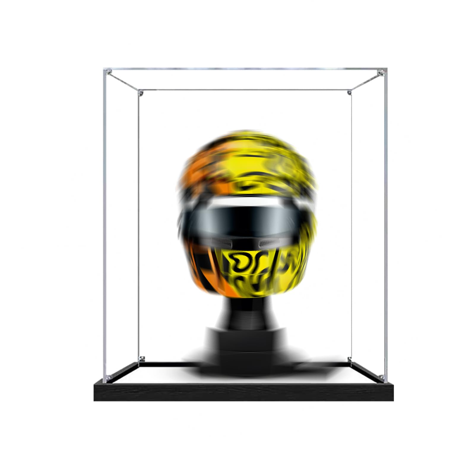 Caja de presentación de acrílico Lego 43023 Team Lando Norris urna vitrina transparente