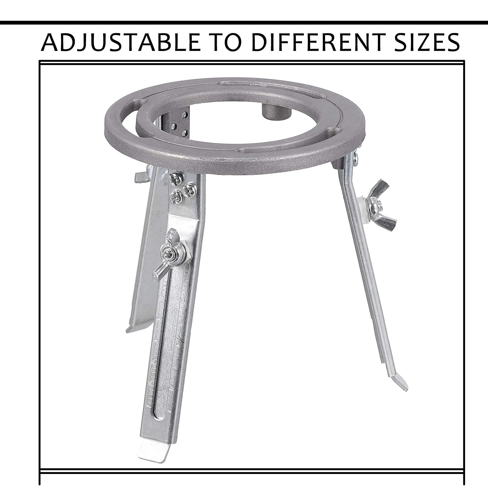 Trípode de mechero Bunsen de Laboratorio, Soporte de trípode Ajustable, aleación de Aluminio/se Puede Subir y Bajar, opción Ideal/para Escuela de experimentos de química