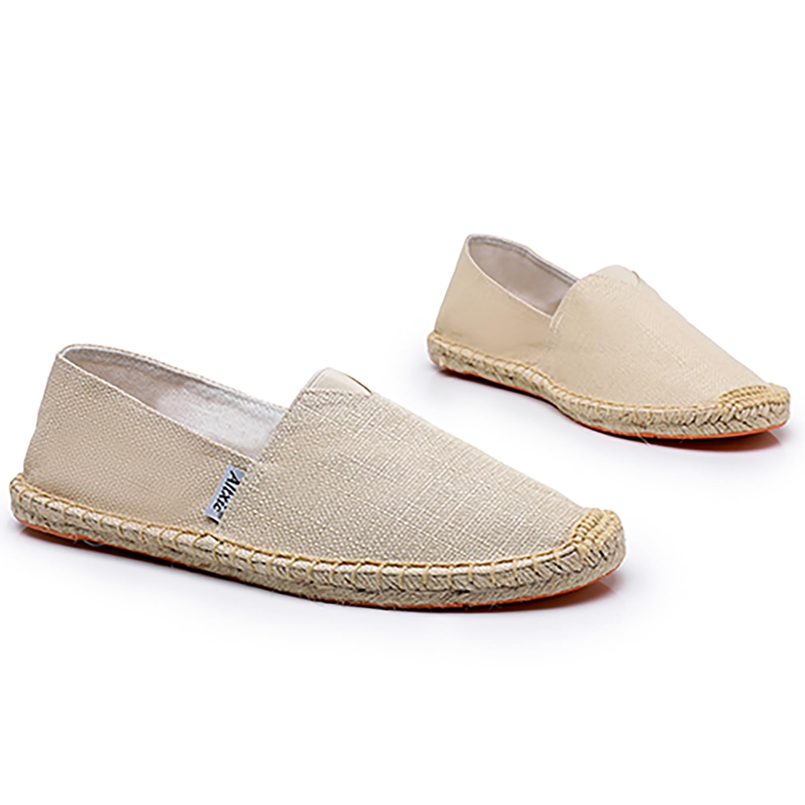 Altxic Espadrilles Plates en Toile Confort à Bout Fermé pour Homme
