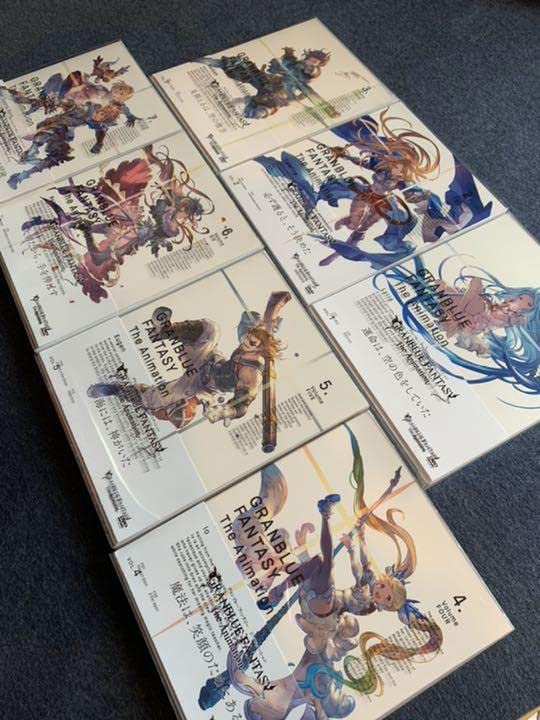 グランブルーファンタジー　DVD Blue-ray 全7巻フルコンプリートセット Amazon.co.jp: グラブル D V D Blue-ray 全7巻フルコンプリート