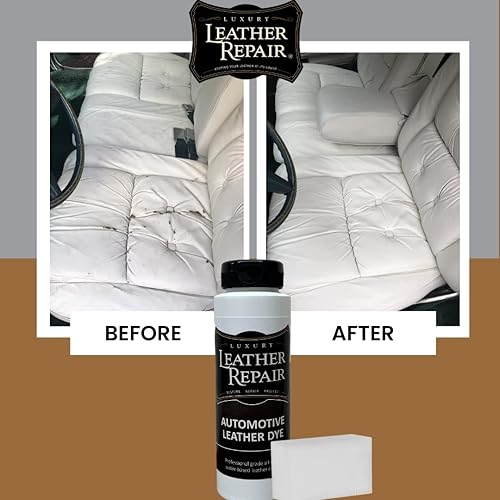 Miniatura 2 de Reparación de cuero de lujo para reparación de cuero de automóvil, restaurador de color compatible con interiores y accesorios Mercedes, tinte para