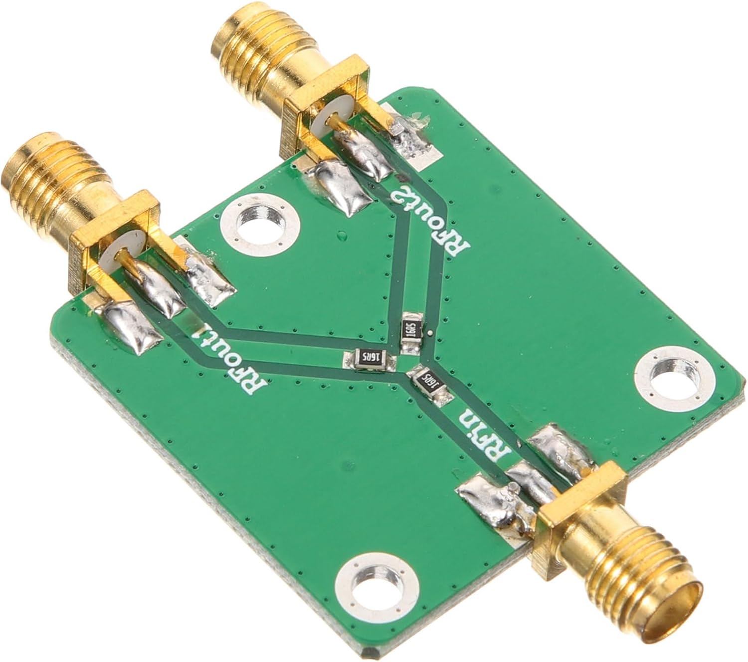 GLEAVI 5pcs Power Divider Coax Splitter Ultra Microwave Resistor Industrial Equipment and Electrical Applications Low Insertion Loss Stable Optimal Signal Control