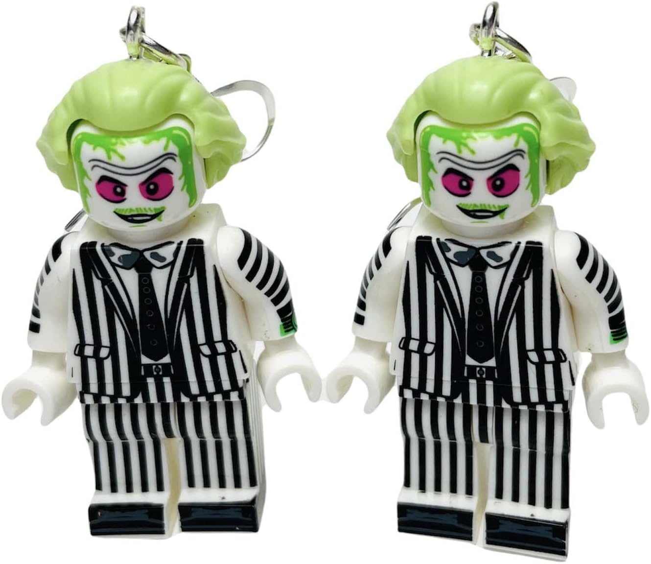 Compatible with Beetlejuice Earrings STERLING SILVER Hooks Beetle Juice Horror Movie Halloween Beatle Beatlejuice