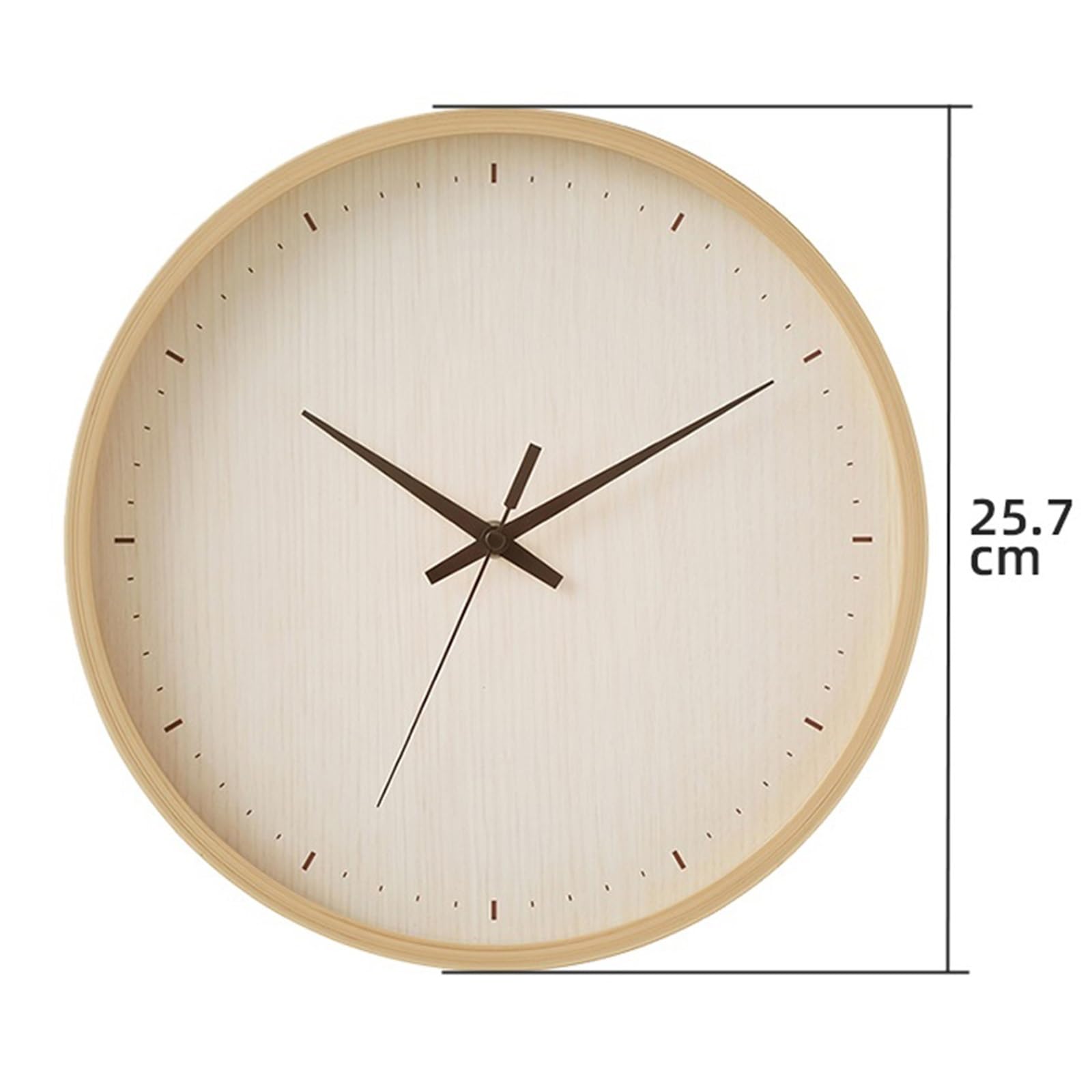 Orologi da parete Orologio in stile scandinavo alimentato a batteria