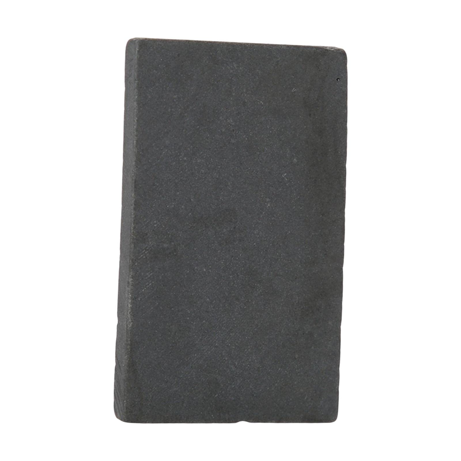 Tachiuwa Metal Testing Stone, Gold Detecting Stone Gold Tester Test Stone 7cmx4.3cmx0.5cm