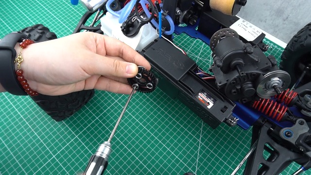 Runup – Roue Dentée Principale 40T En Acier Carbone – Pièce Upgrade Pour Traxxas Revo 1/8 – 36/38/40T