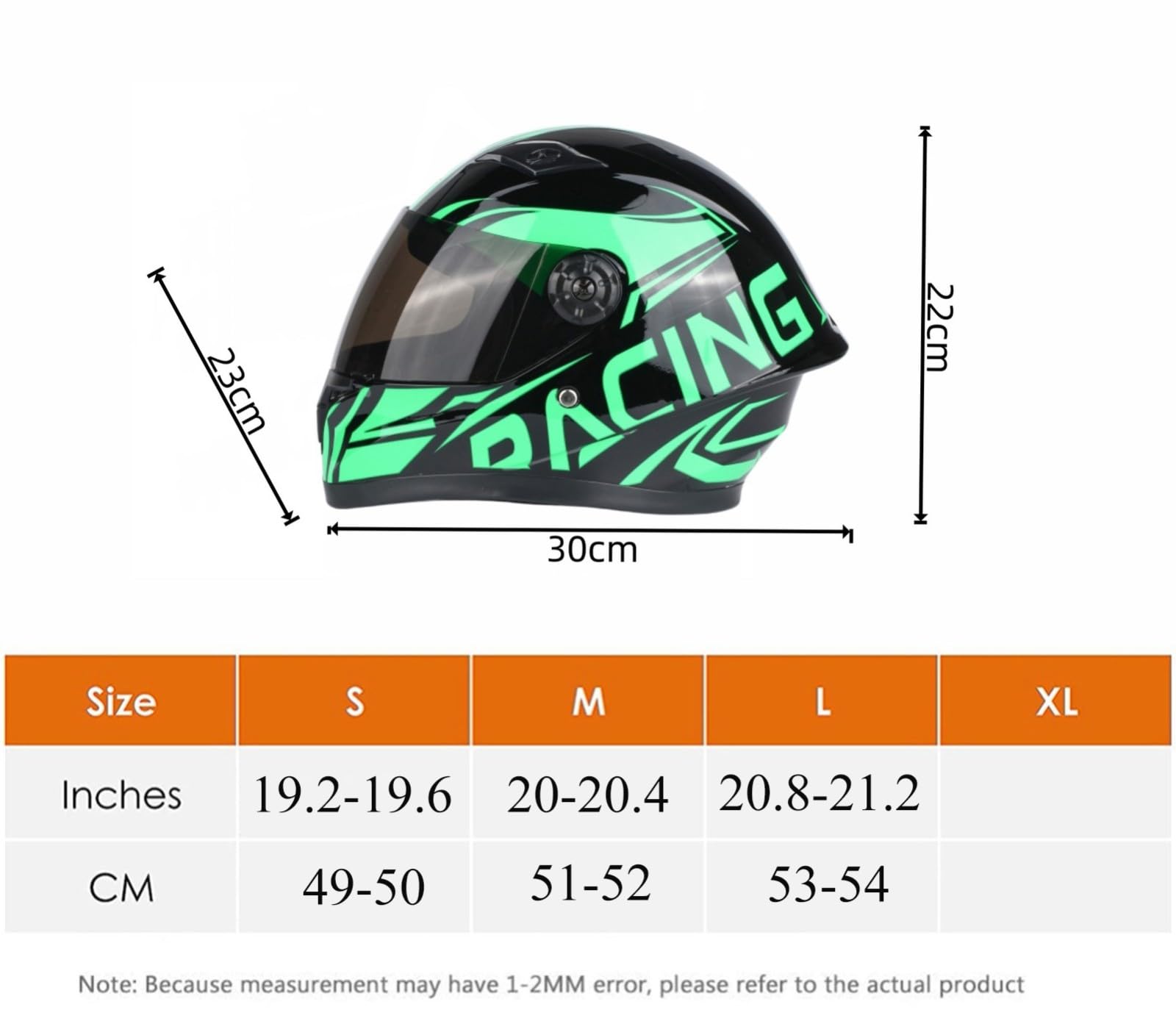 Kask integralny do motocykla, zatwierdzony przez ECE/DOT, kask dziecięcy na motocykl, cztery pory roku młodzieżowe i dziecięce kaski do gokartów, skuterów, lekka konstrukcja