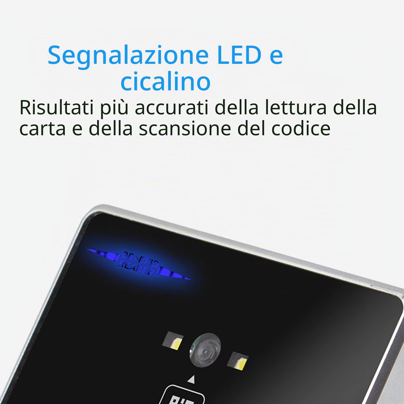 Irfora Embedded 1D 2D Barcode Scanner QR Codice a Barre Lettore di Schede RFID Connessione Wiegand Autoinduzione per Cancello Biglietti Controllo Schermo Mobile