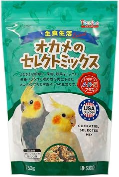 Amazon 主食生活 オカメのセレクトミックス 750g スドー 餌 通販