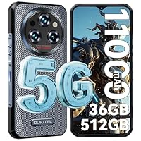 OUKITEL WP35 6.6インチ 5G スマートフォン グレー Oukitel WP35 5G Rugged Phone 6.6-inch 2.4K 11000mAh Battery