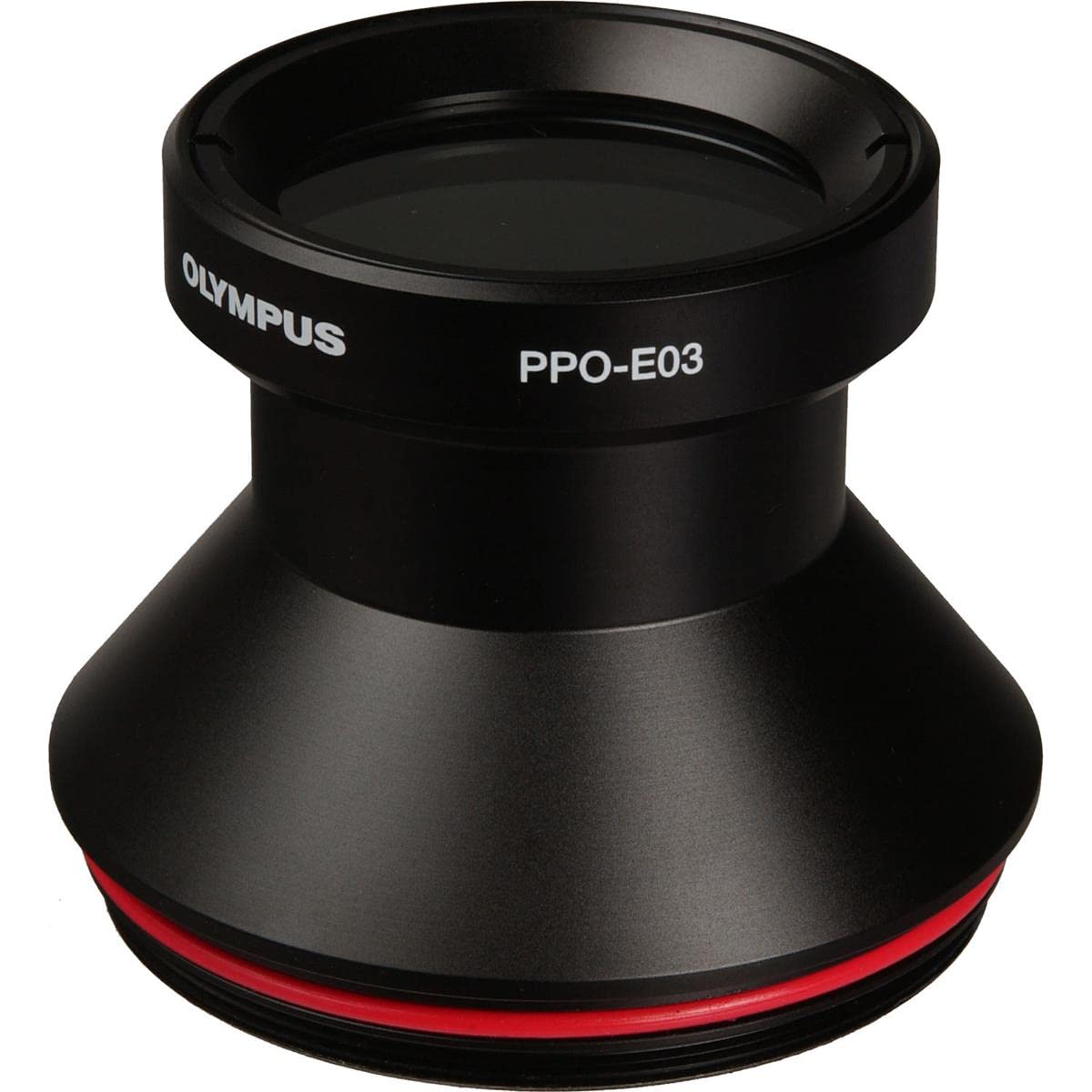 lente fotografica olympus four thirds zuiko digital black red