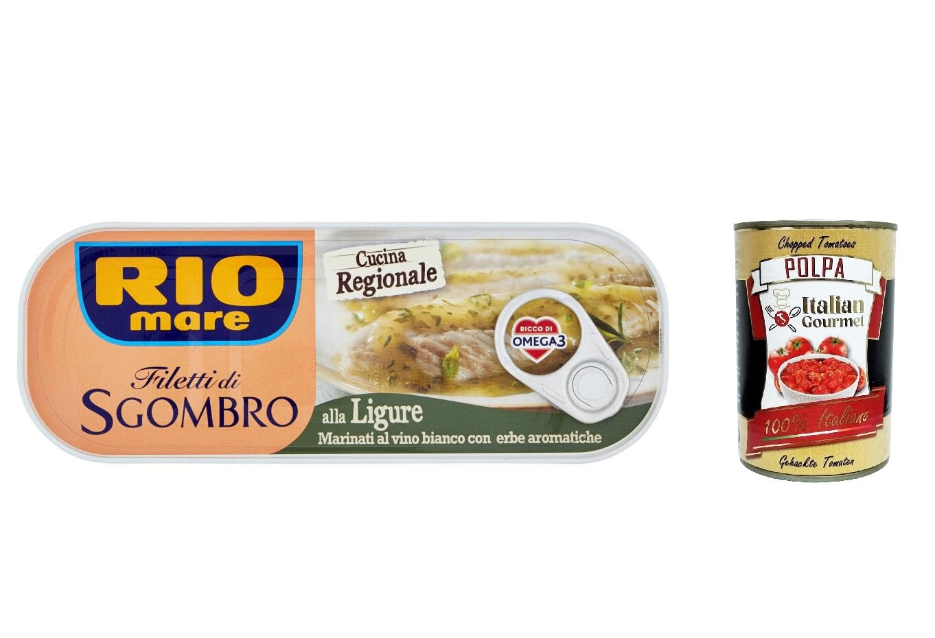 Italian Gourmet Filetti di Sgombro alla Ligure Makrele 12 x 120g