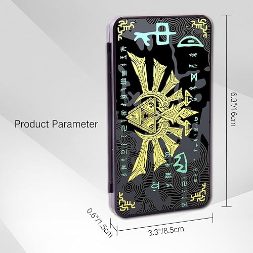 Vista 160 de PERFECTSIGHT 48 Switch Game Card Case for Nintendo Switch OLED Switch Lite, Cute 48 Game Holder Cartridge Case for Game Cards and SD Cards, Kawaii