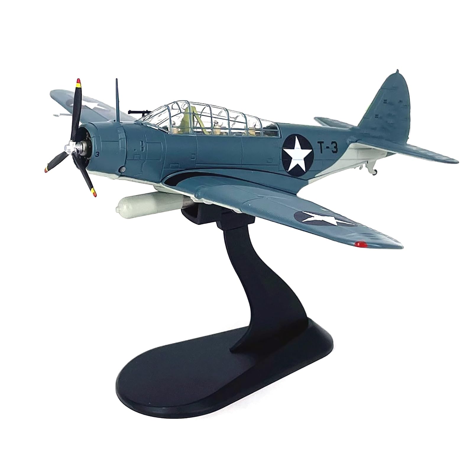CHICHIYANG 1/72 WWII US Navy TBD Devastator Bomber Modello Lega Die-Cast Fighting Airplane Jet Souvenir per Collezione & Display
