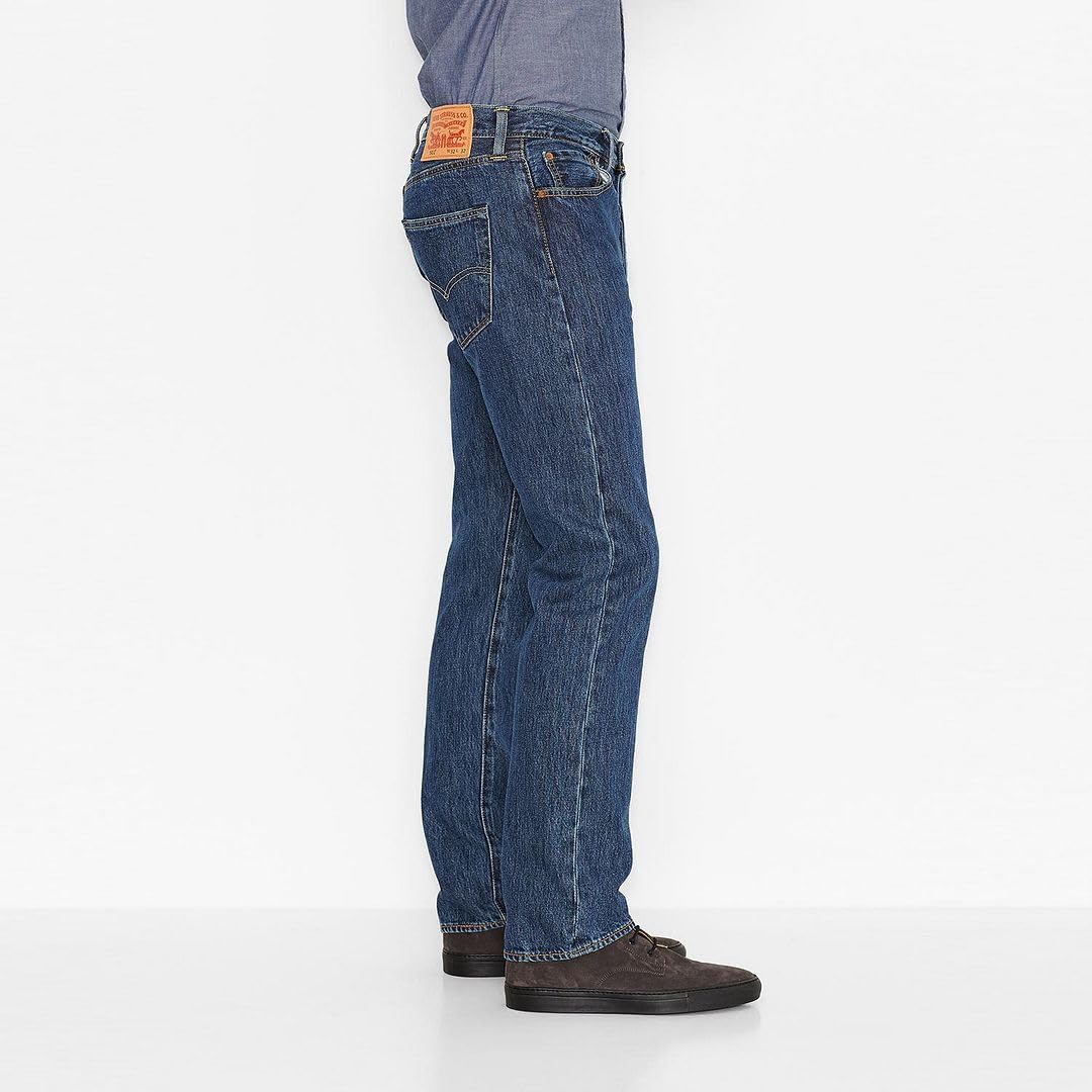Levi's 501 Original Fit, Jeans Uomo, Stonewash, 36W / 32L