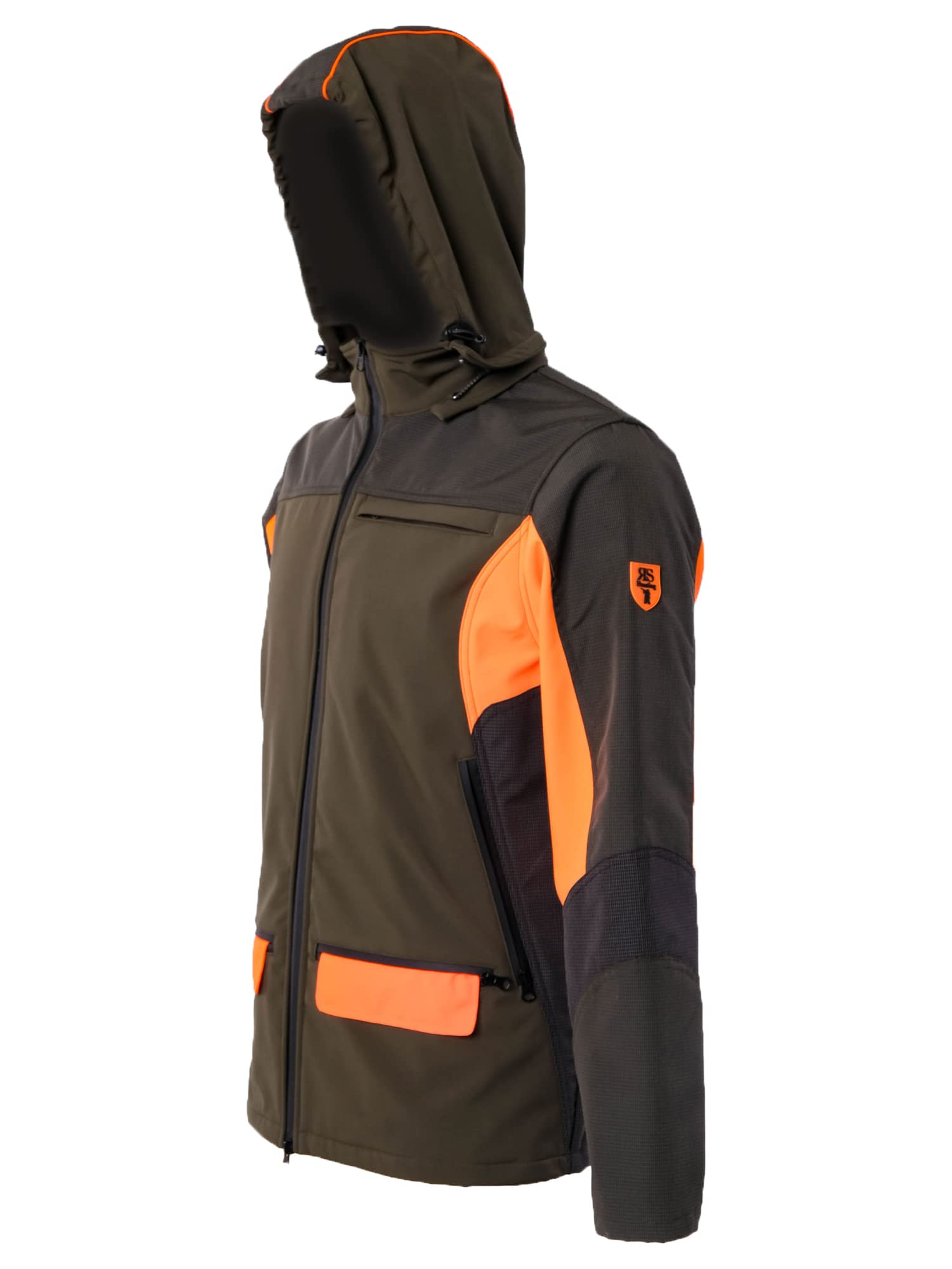 fratelliditalia.org Giacca alta visibilita in ottimo tessuto softshell Impermeabile caccia - Personalizzabile con il tuo logo