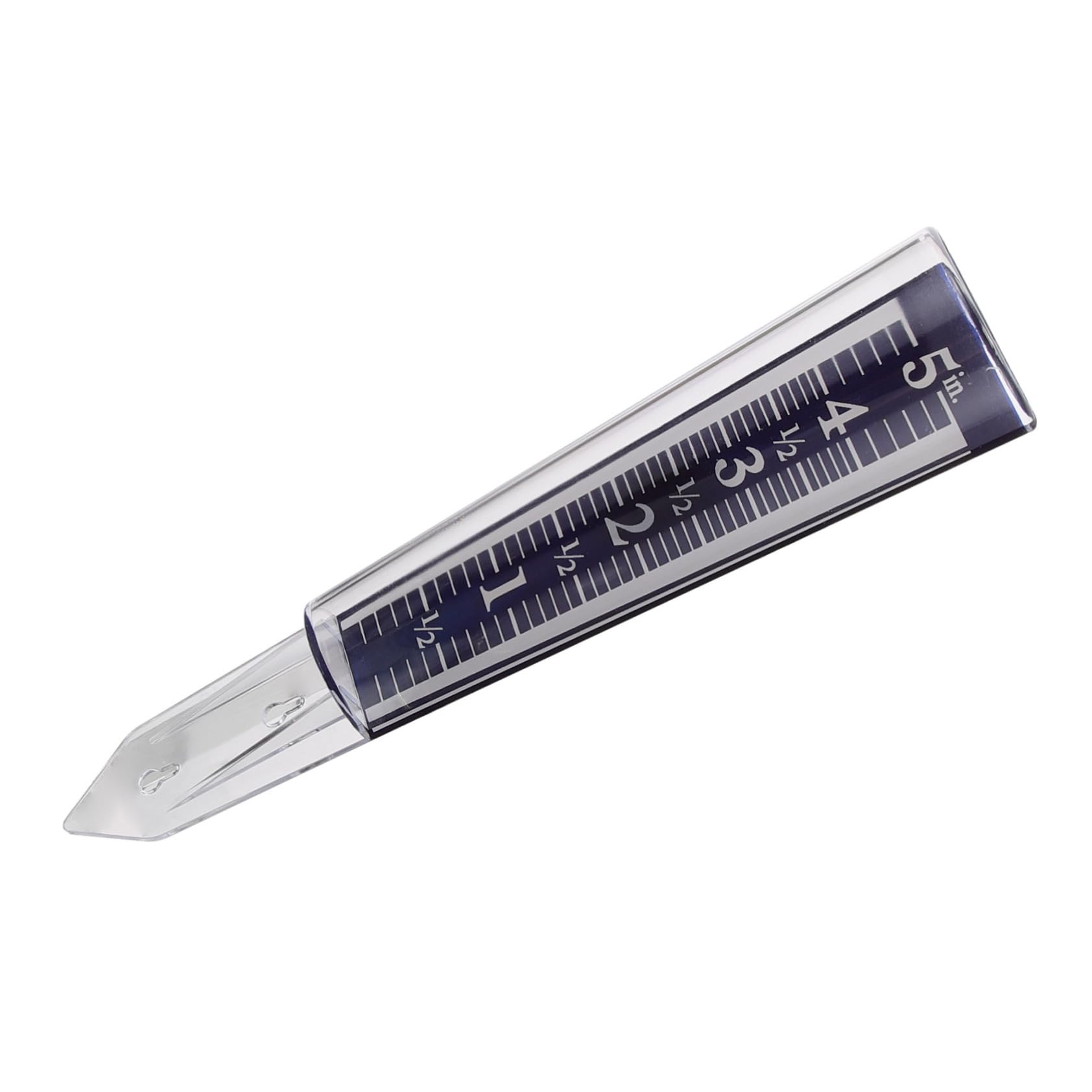 HANABASS 5stücke Regenmessgerät Für Garten Transparente Rain Gauge Mit Stake Präziser Niederschlagsmesser Für Outdoor-anwendungen Einfach Abzulesen Und Langlebig
