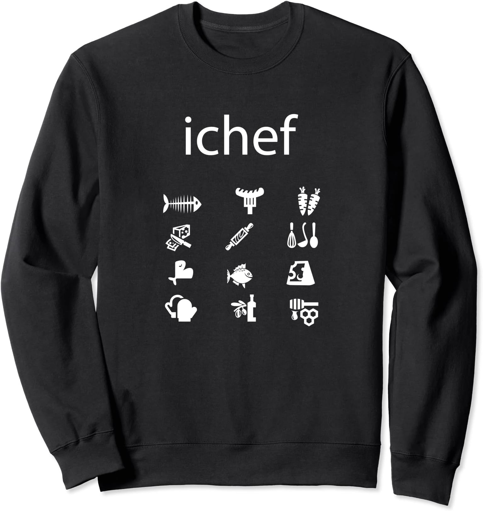 ichef cooking Fish Sweatshirt